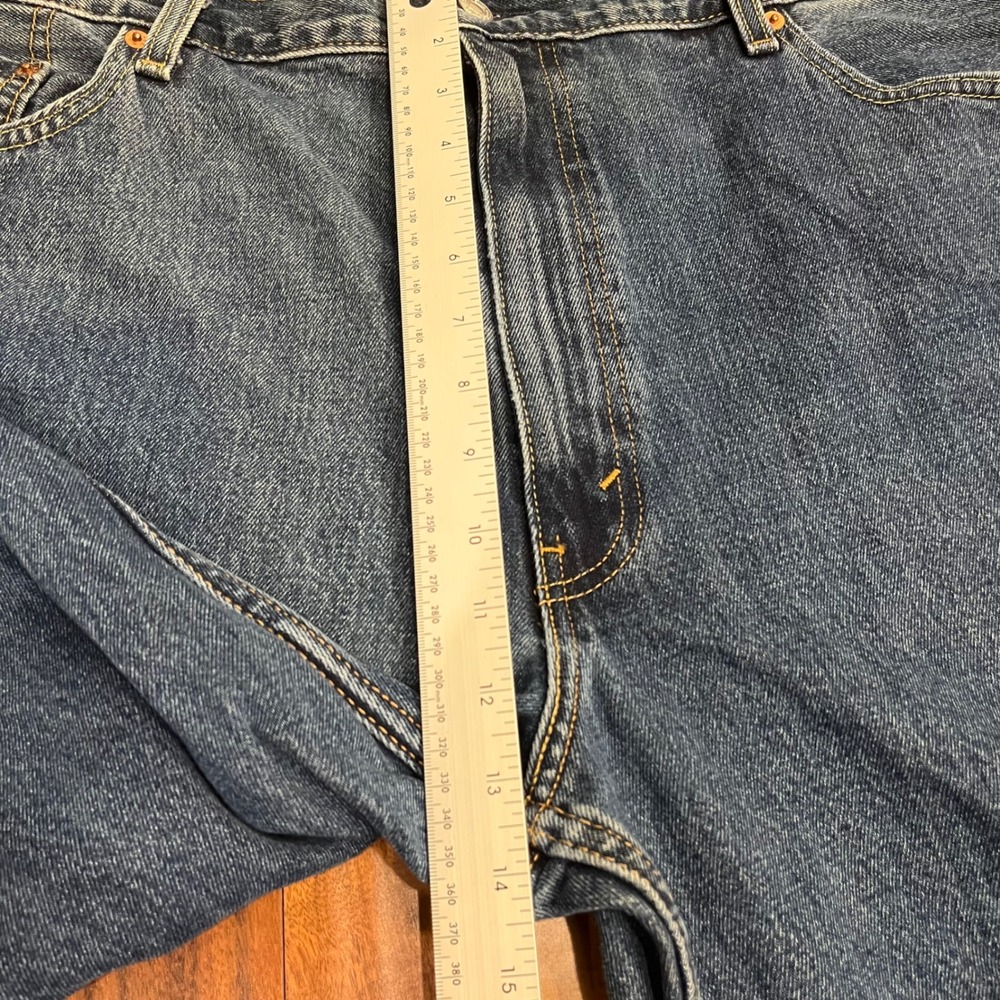 Levi's 550 Relaxed Fit Jeans‎ Men 44x30 Blue Medium Wash Tapered Leg Denim - Picture 6 of 11